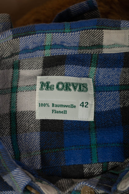 Camicia Flanella a scacchi Americana Mc Orvis - IT 52