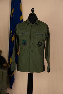 Camicia Us Air force OG-507 con patch - M