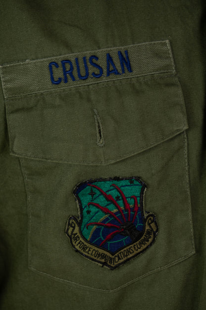 Camicia Us Air force OG-507 con patch - M