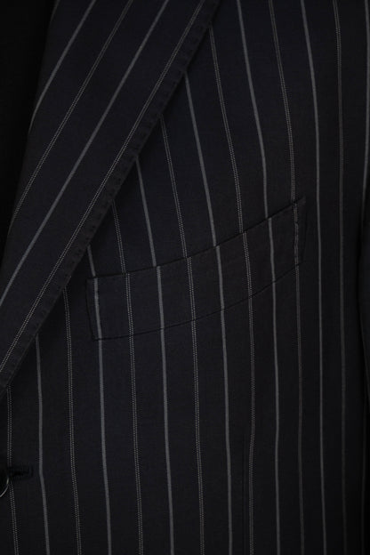 Blazer Gessato Blu Salvatore Ferragamo - IT50