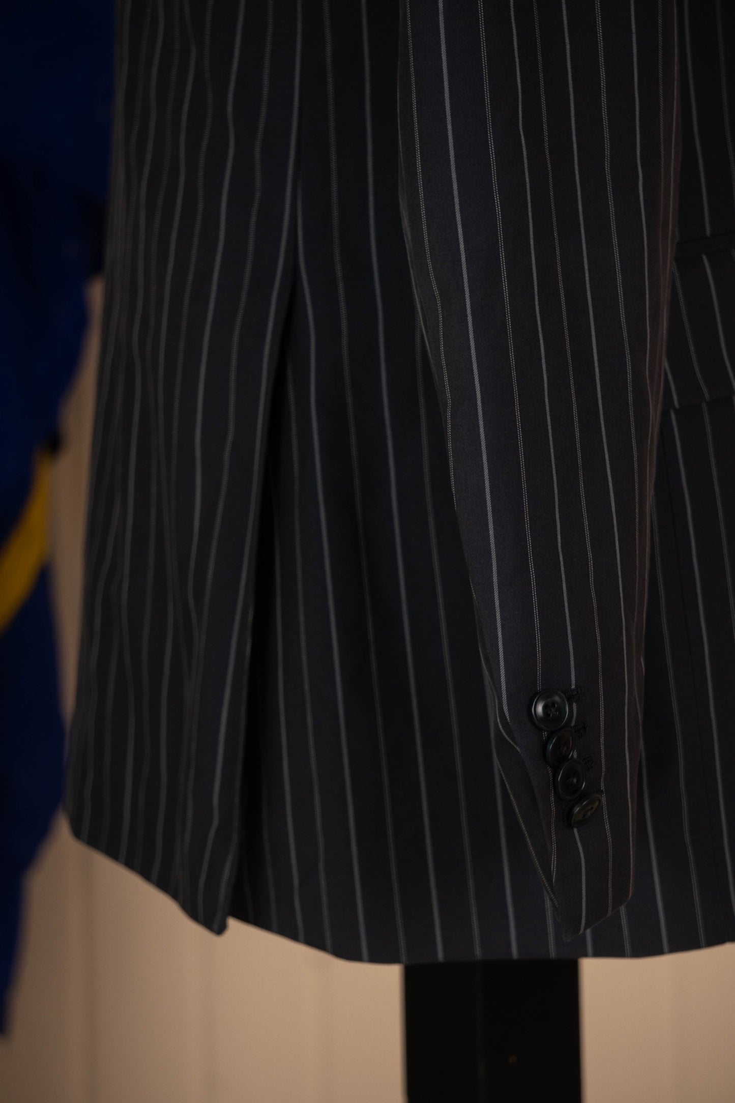 Blazer Gessato Blu Salvatore Ferragamo - IT50