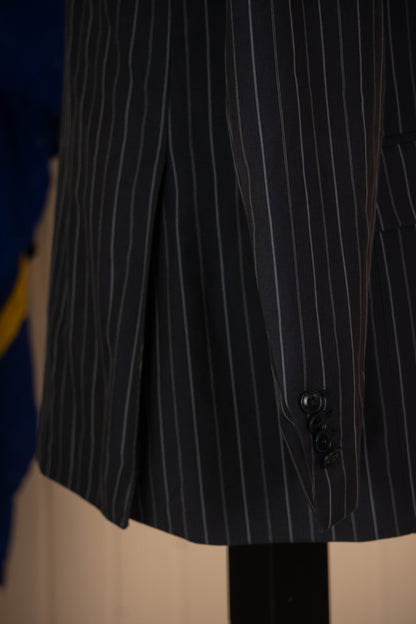 Blazer Gessato Blu Salvatore Ferragamo - IT50