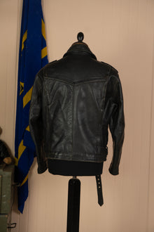 Chiodo in Pelle Tedesco Motociclista - L