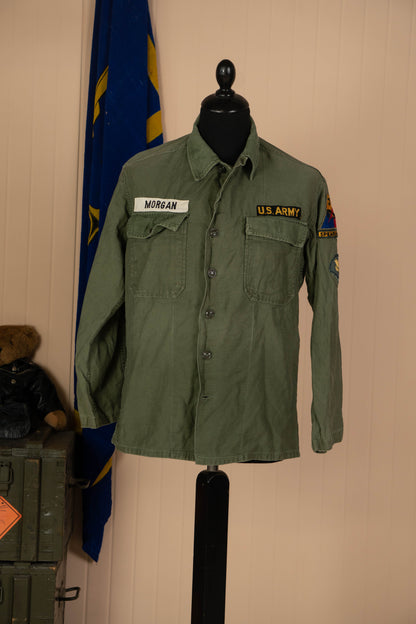 Camicia OG 107 Us Army con Patch - L