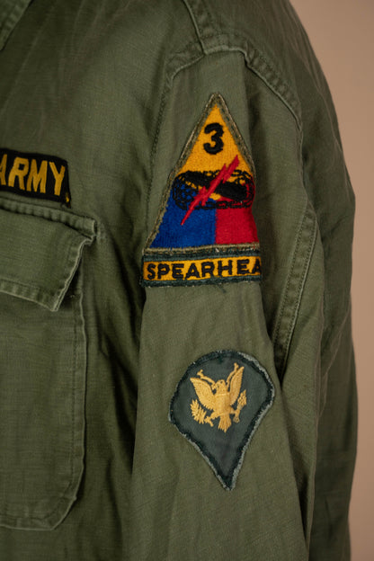 Camicia OG 107 Us Army con Patch - L