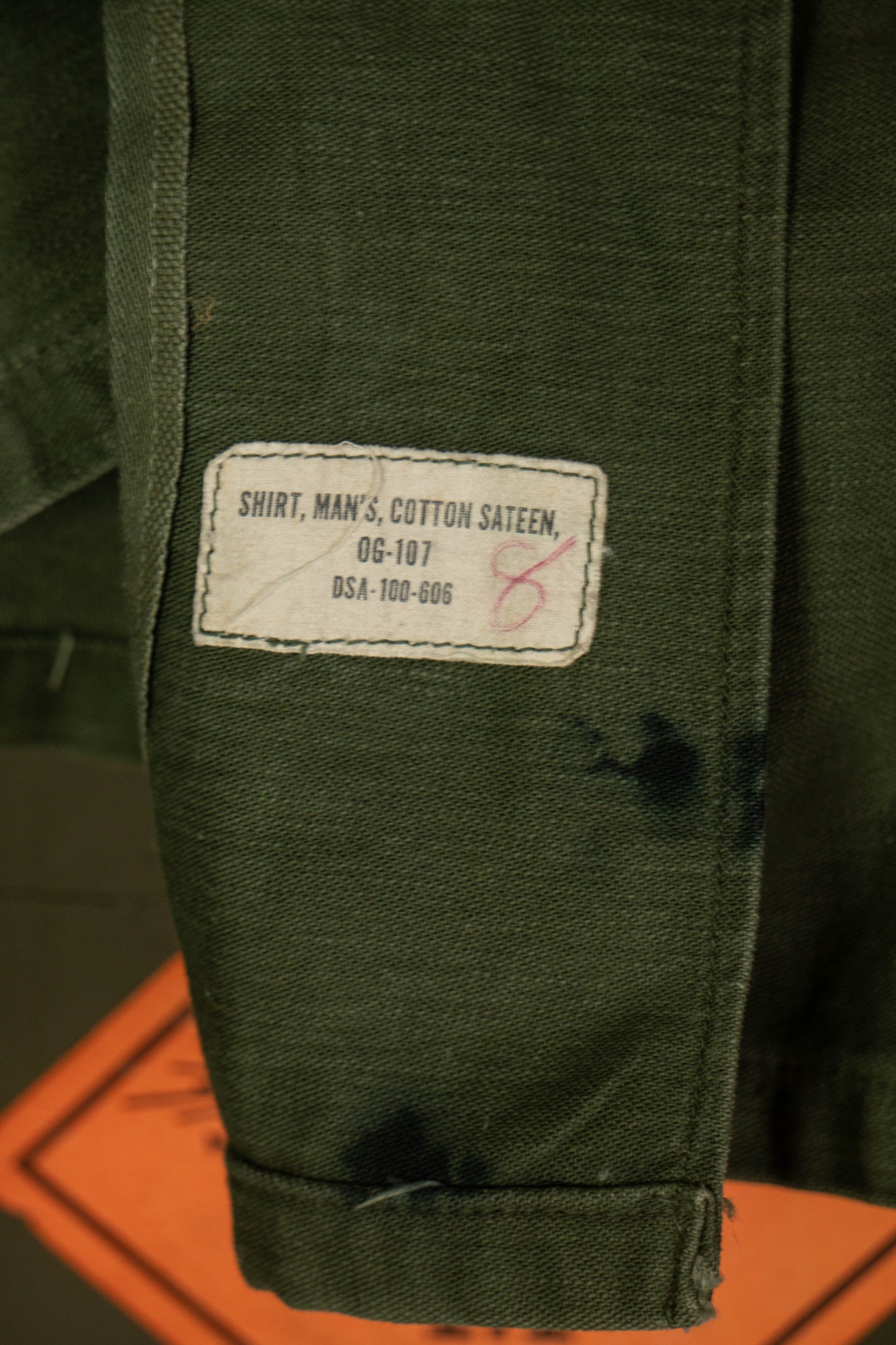 Camicia US Army Og 107 1960 - L