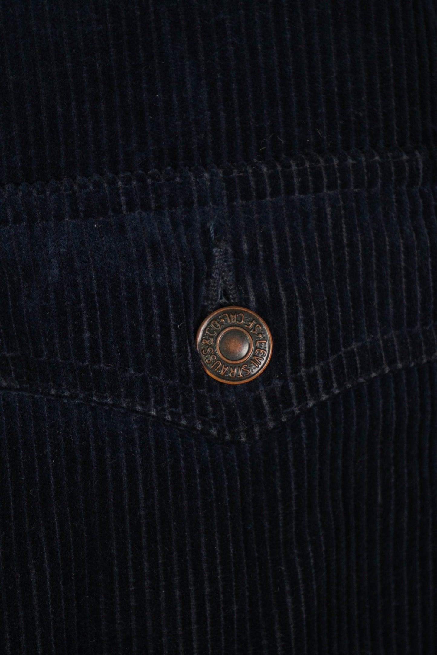 1980 Levi's Giacchetto Sherpa vintage Velluto a coste - XL