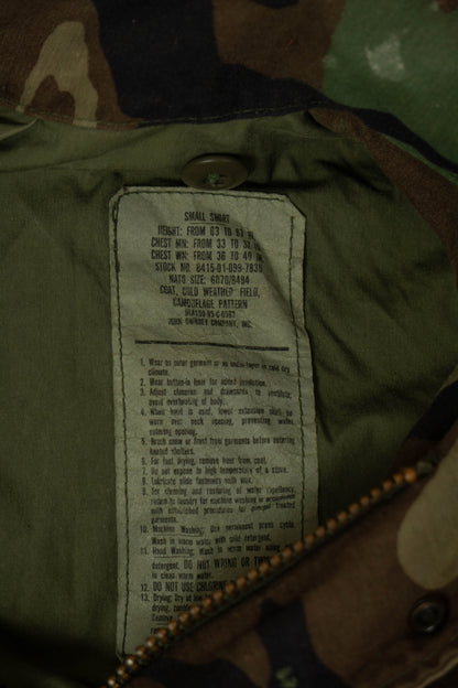 Field Jacket US Army M-65 Woodland - S Short