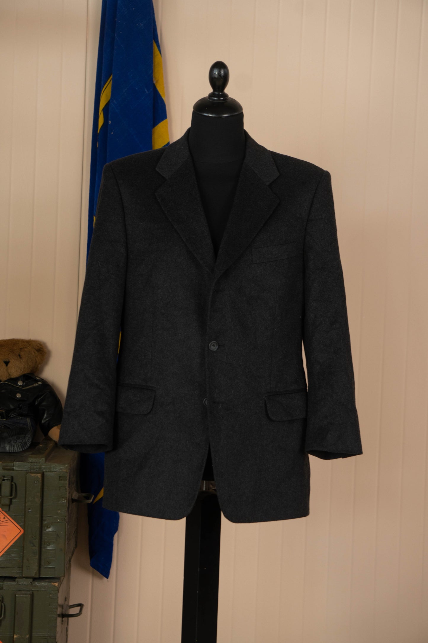Blazer Cashmere Casentino Nero - IT48