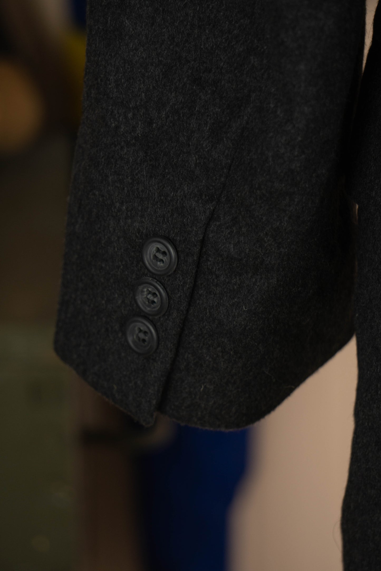 Blazer Cashmere Casentino Nero - IT48