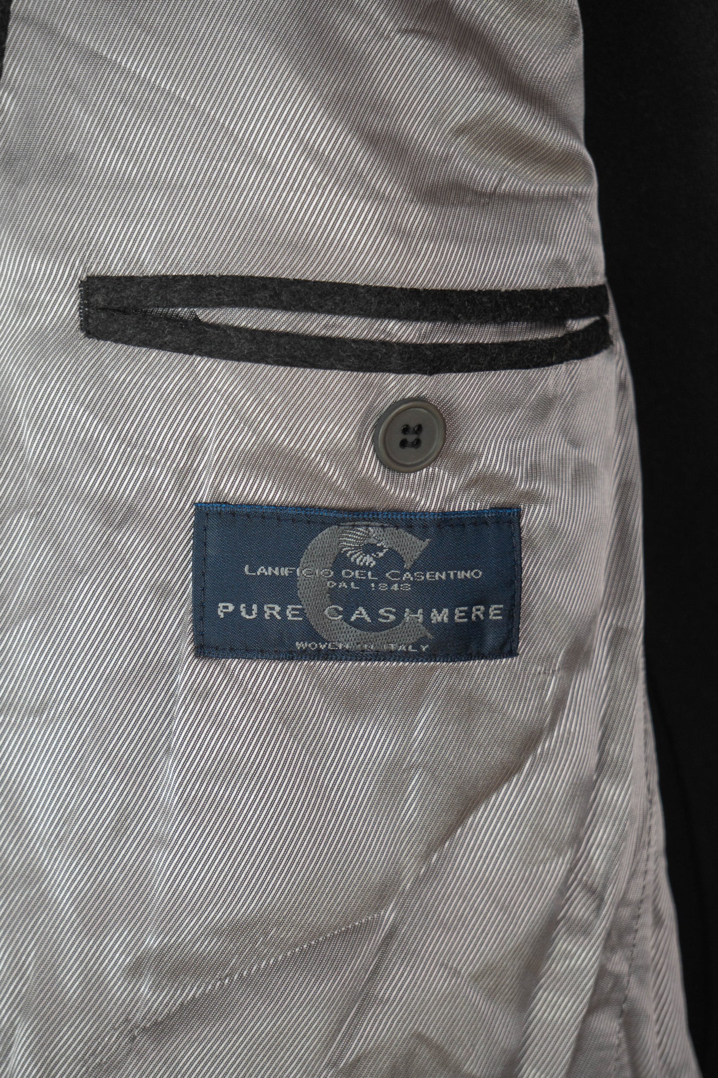 Blazer Cashmere Casentino Nero - IT48