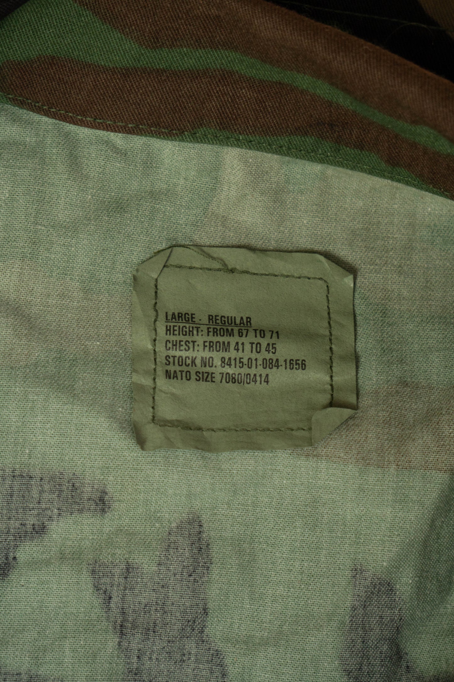 1999 US Army Woodland BDU Shirt - L Regular