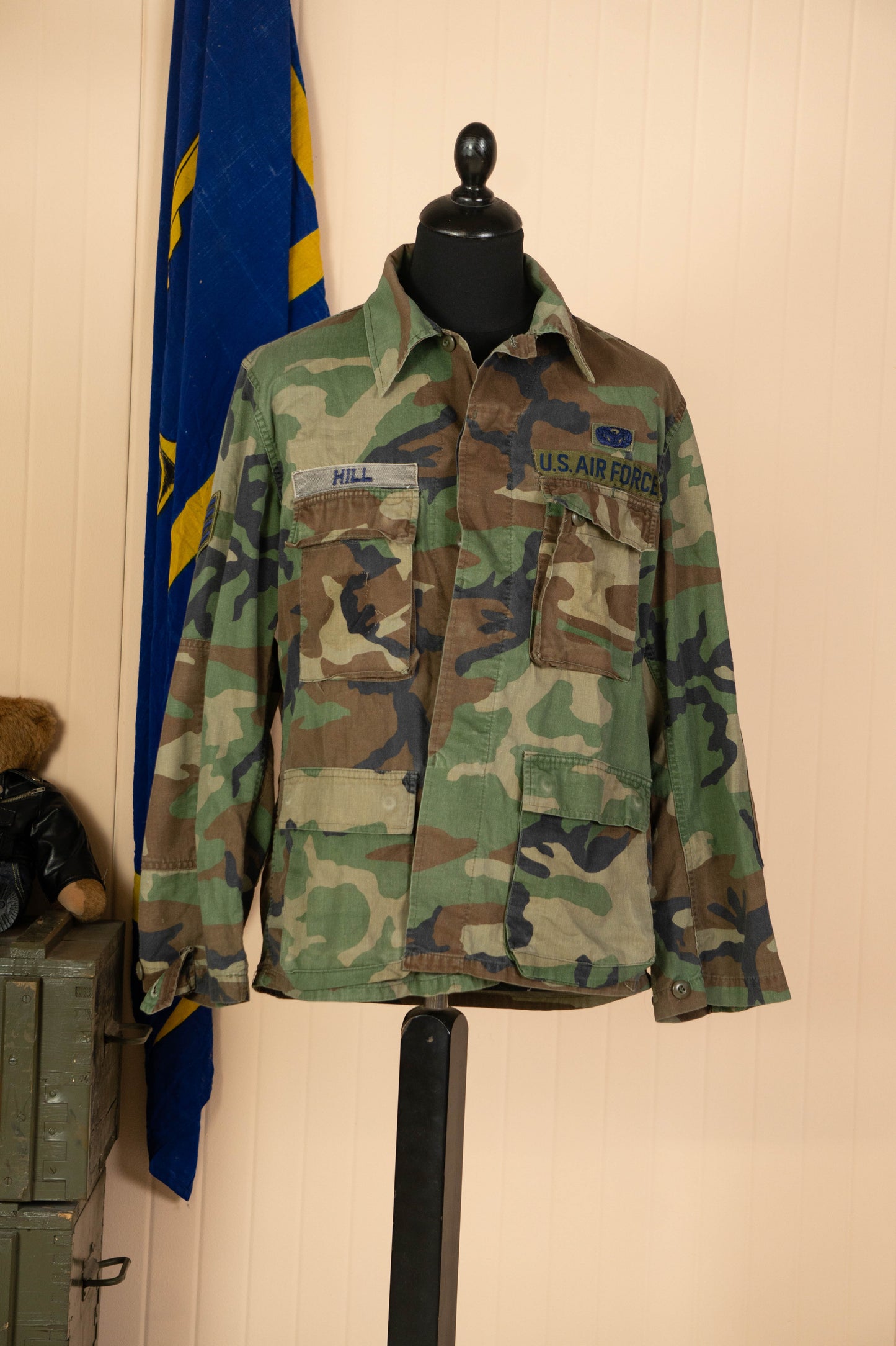 US Army BDU Woodland Shirt - M Long