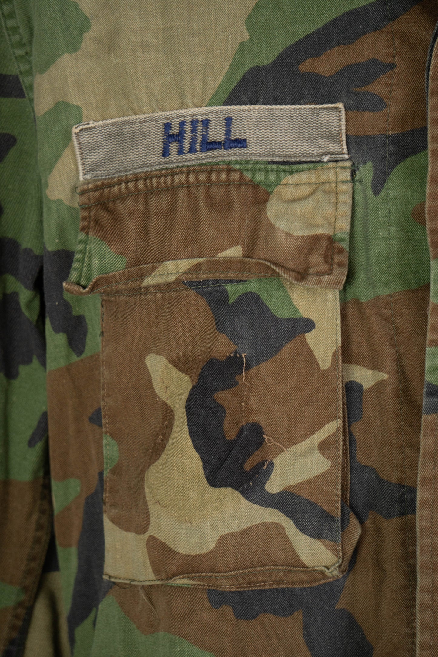 US Army BDU Woodland Shirt - M Long