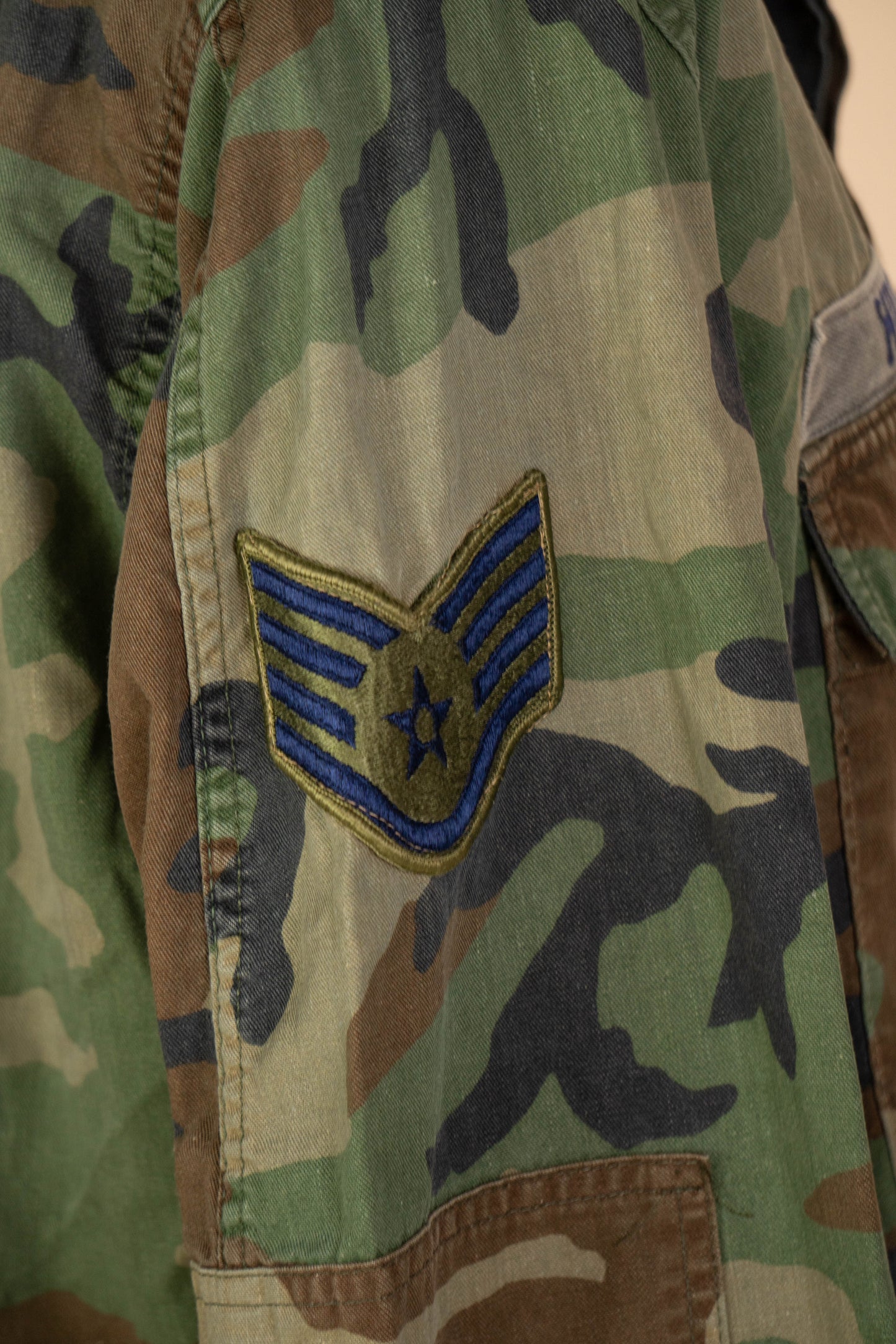 US Army BDU Woodland Shirt - M Long