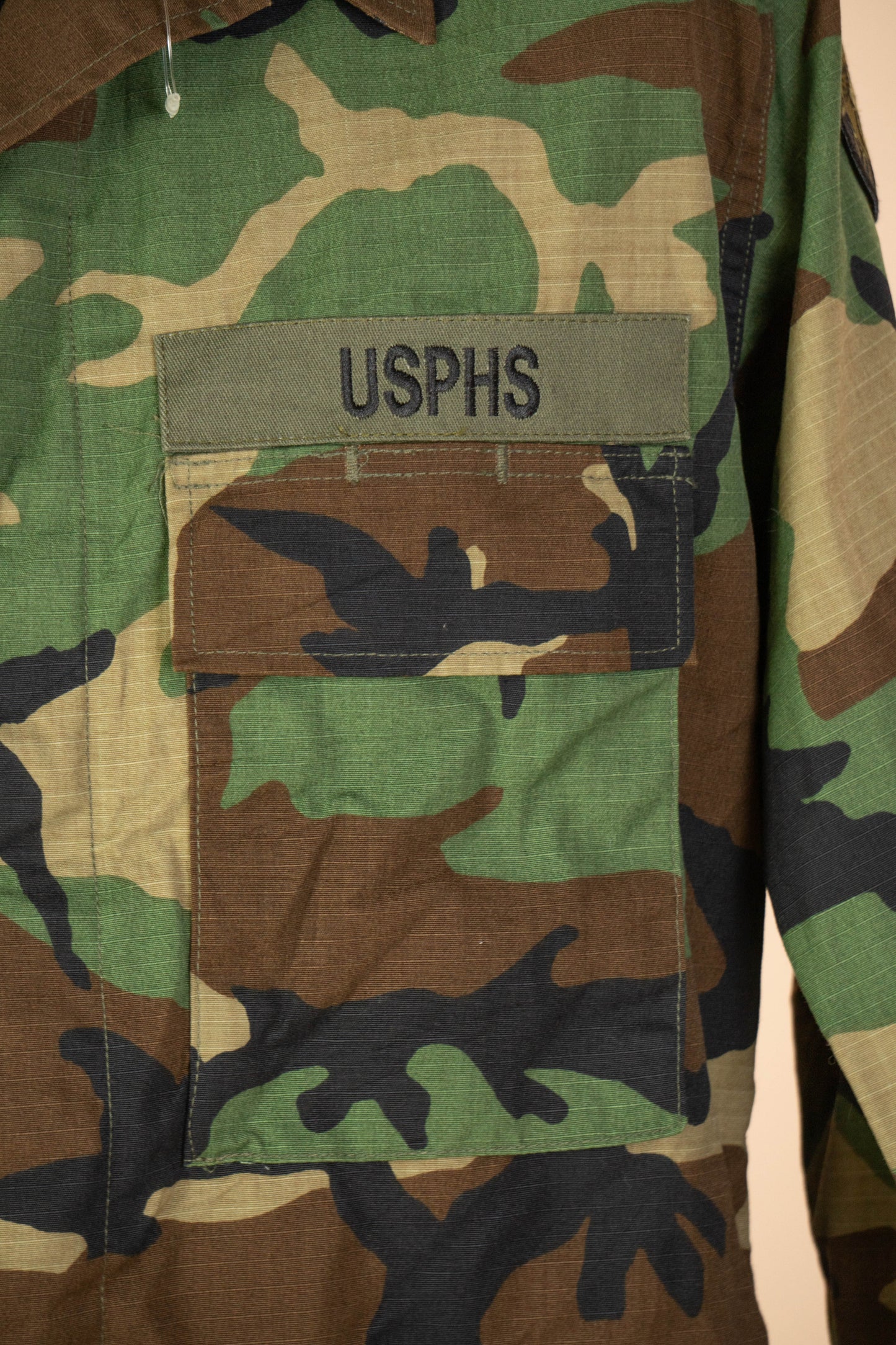 2000 US Army Woodland Combat Jacket USPHS - "M"