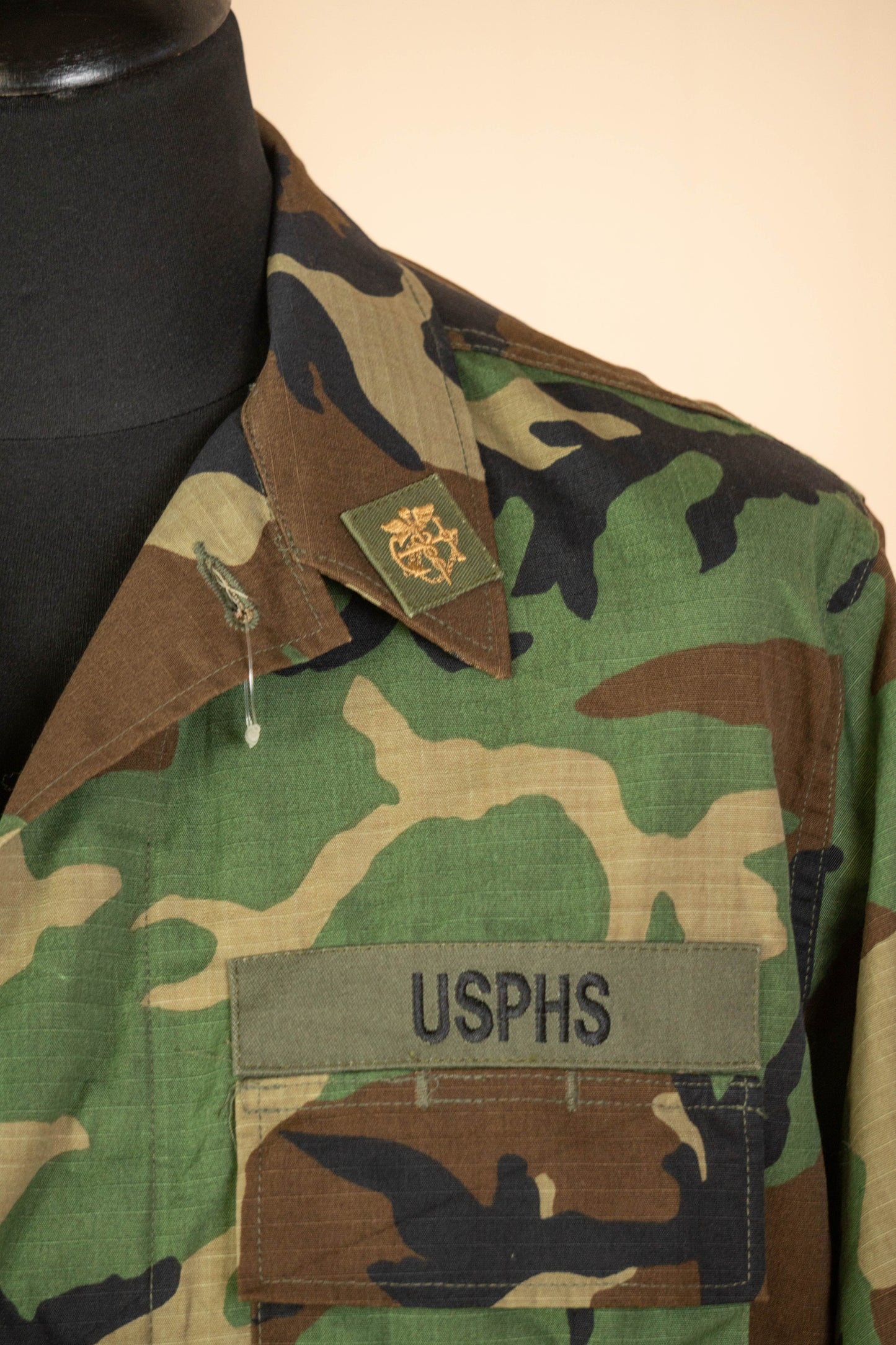 2000 US Army Woodland Combat Jacket USPHS - "M"