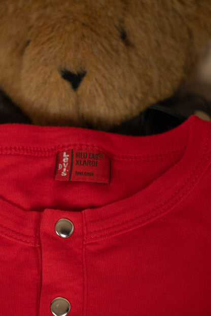 T-shirt Levi's Serafino Manica Lunga Rossa - XL