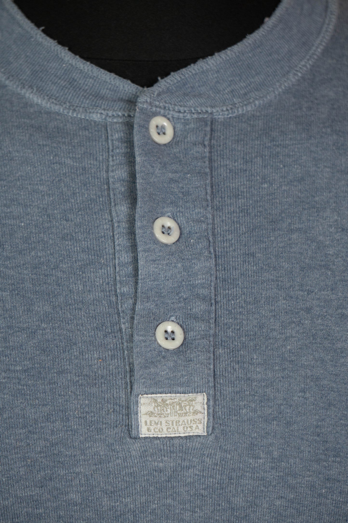 T-shirt Levi's serafino maniche lunghe Blu - S