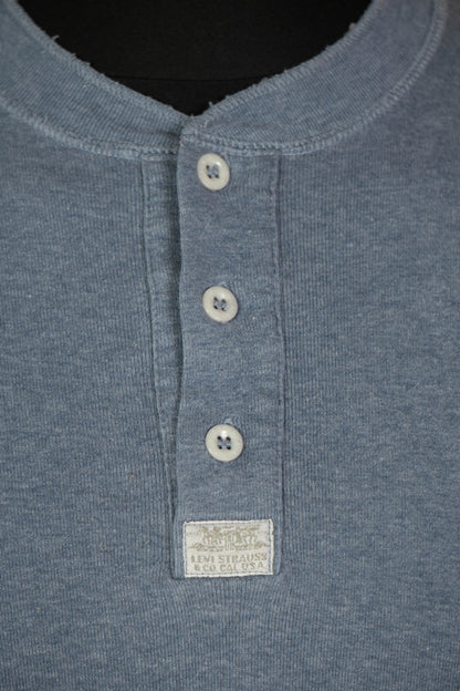 T-shirt Levi's serafino maniche lunghe Blu - S