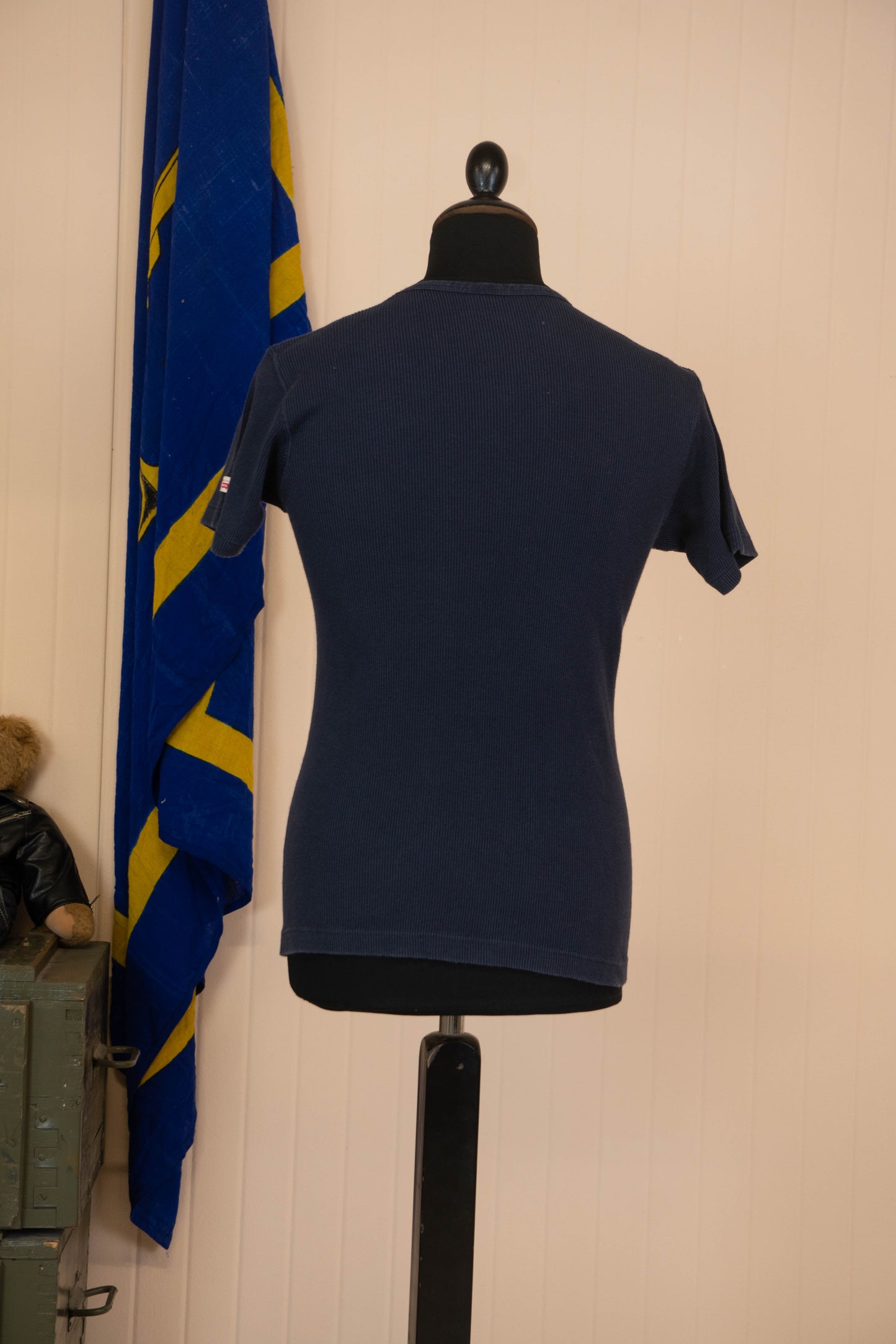 T-shirt Levi's Scollo a V Blu scuro - L