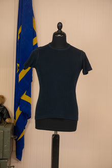 T-shirt girocollo Levi's a coste blu scuro - M