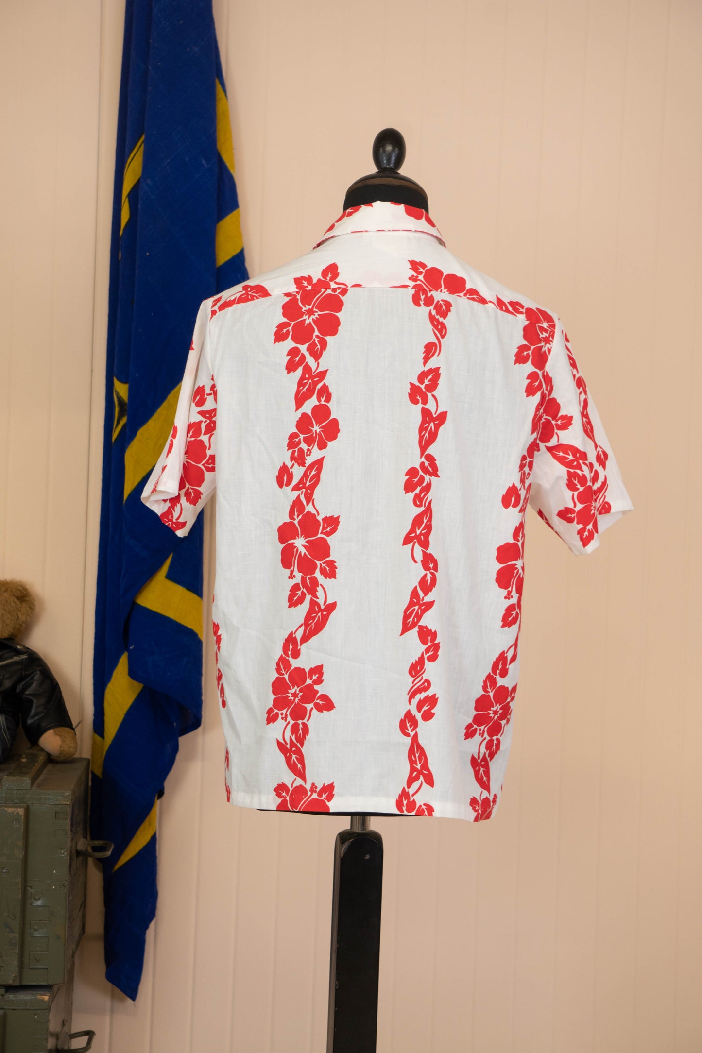 Camicia Hawaiana Americana Mark Christopher floreale - M
