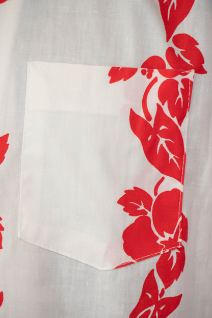 Camicia Hawaiana Americana Mark Christopher floreale - M