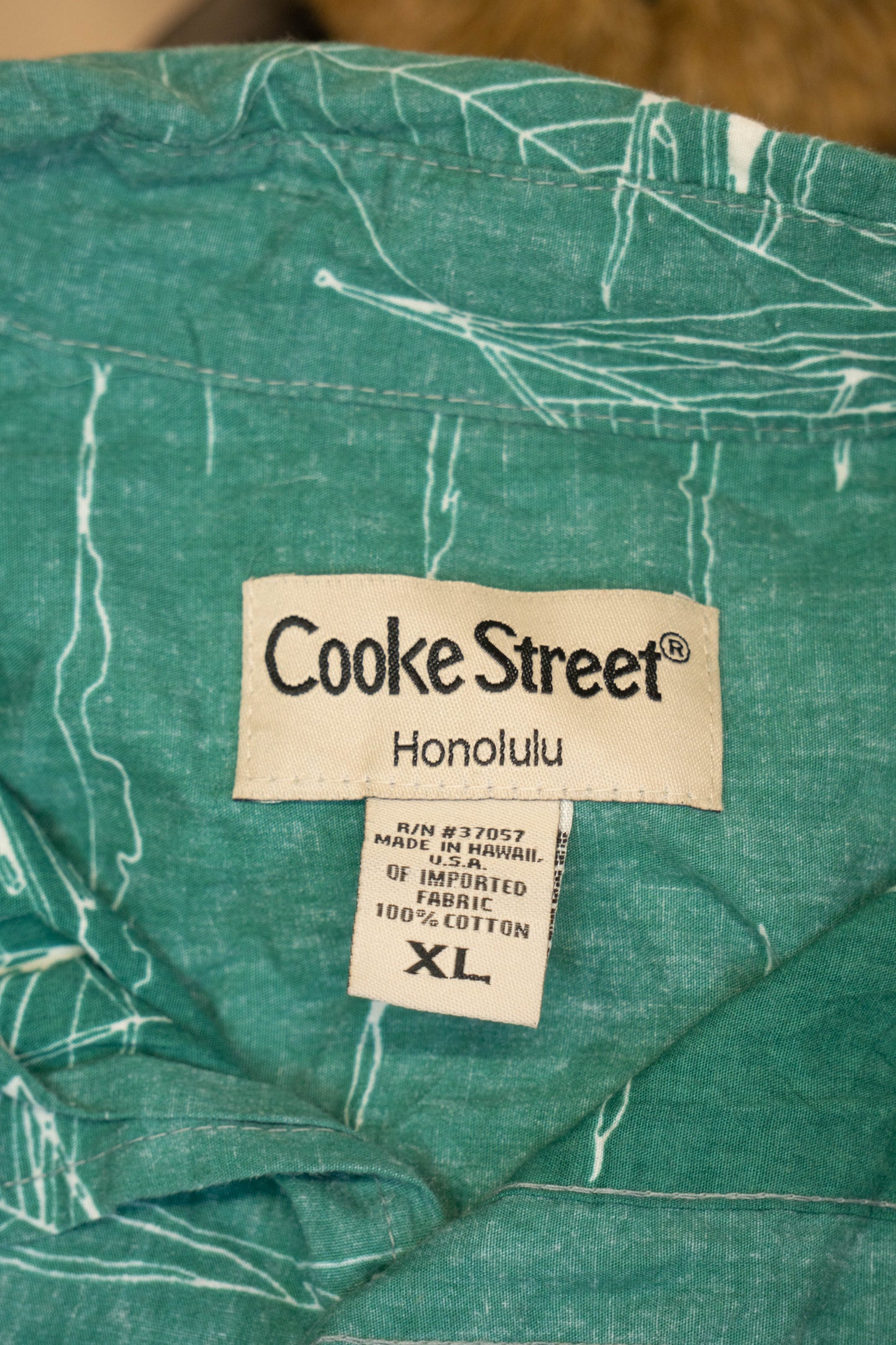 Camicia Hawaiana Americana Cooke Street Barche - XL