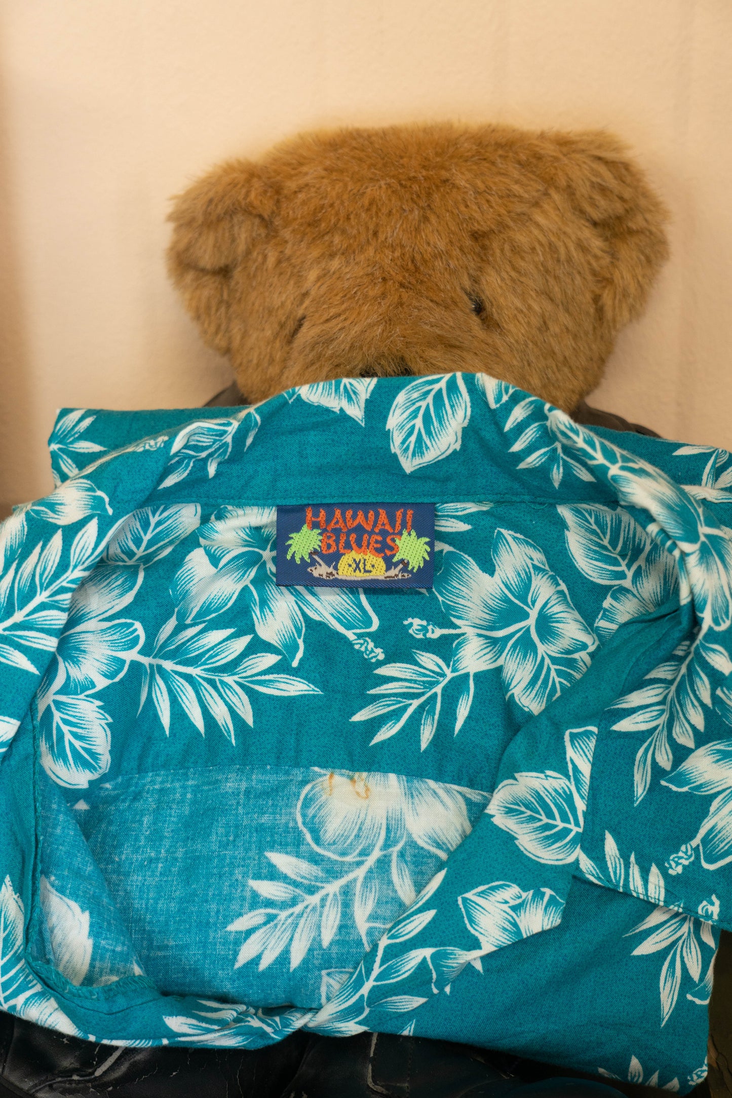 Camicia Hawaiana Americana Hawaii Blues Floreale- XL