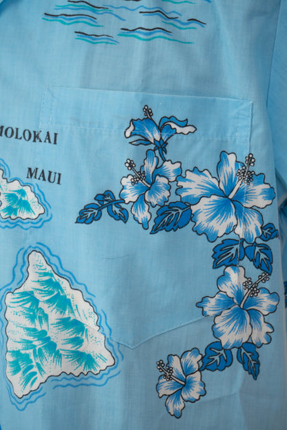 Camicia Hawaiana USA Kai Nani Mappe - M
