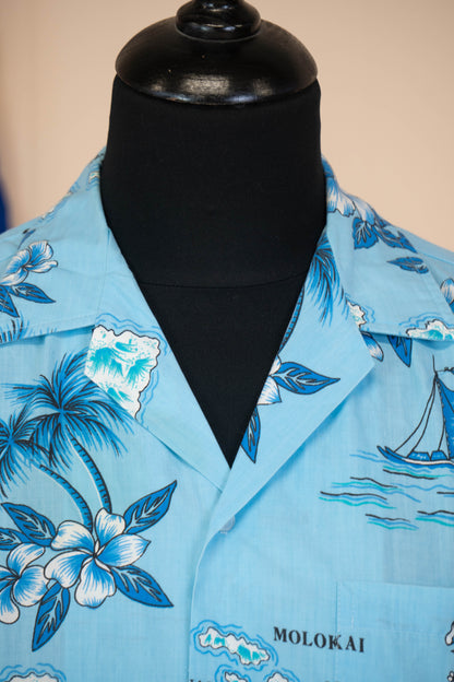 Camicia Hawaiana USA Kai Nani Mappe - M