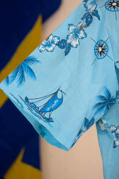 Camicia Hawaiana USA Kai Nani Mappe - M