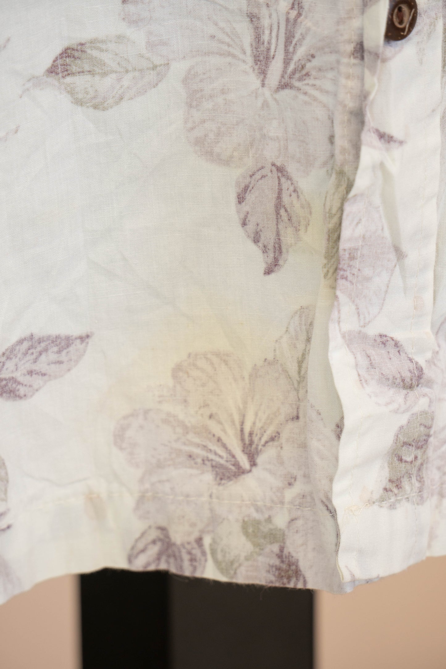 Camicia Hawaiana Reverse Usa Floreale Bianca - 3XL