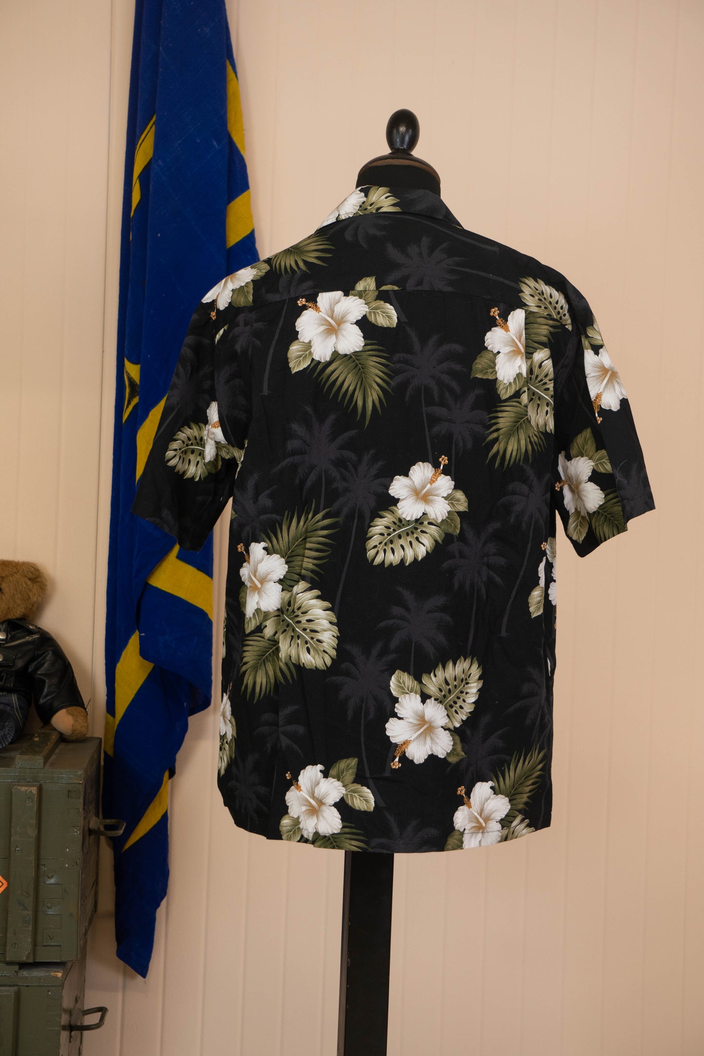 Camicia Hawaina Pacific Legend USA Nera - L