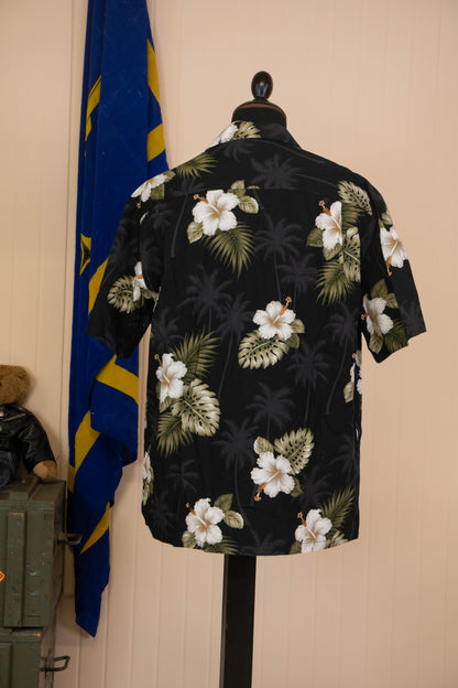 Camicia Hawaina Pacific Legend USA Nera - L