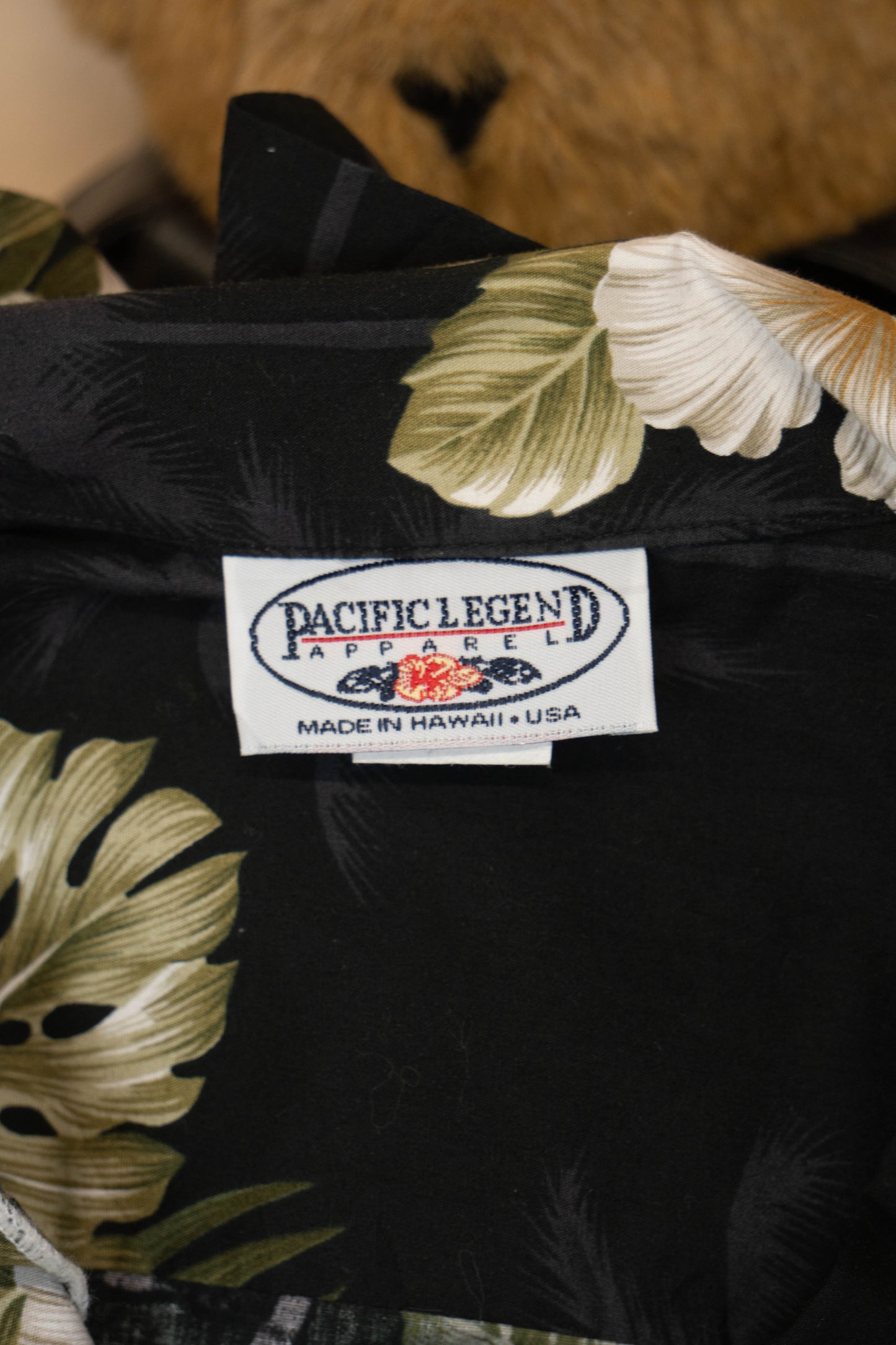 Camicia Hawaina Pacific Legend USA Nera - L