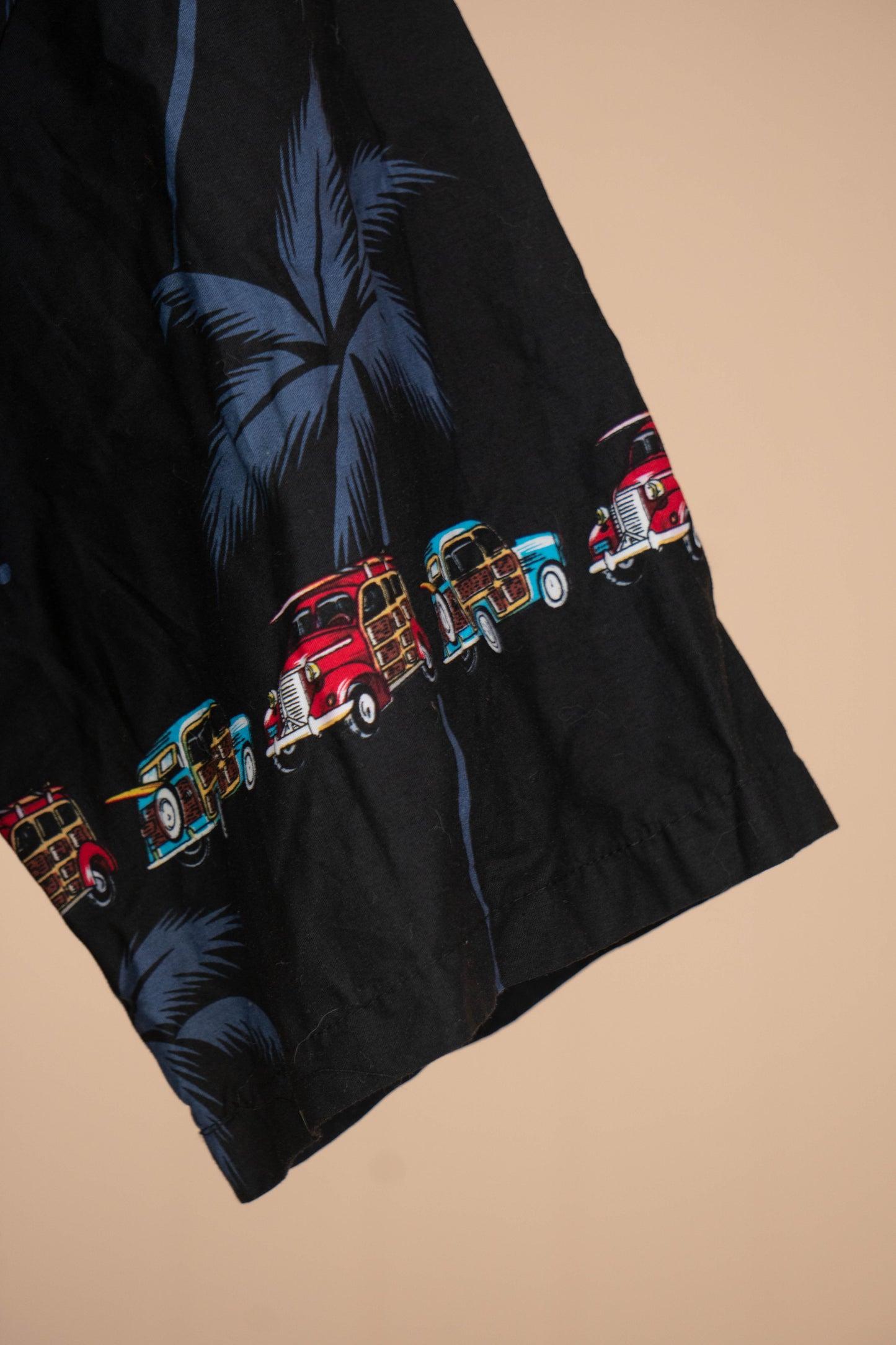 Camicia Hawaiana USA Winnie Fashion Nera - XL