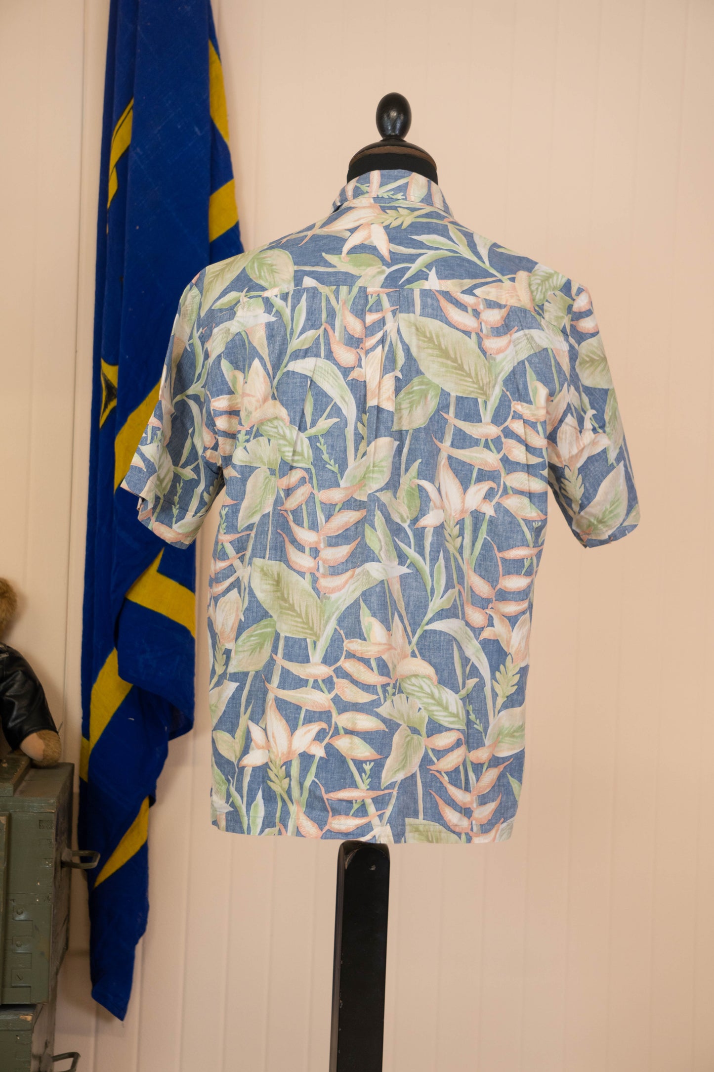 Camicia Hawaiana Reverse Usa a fiori Cook Street - M