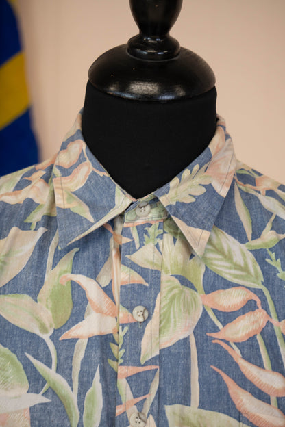 Camicia Hawaiana Reverse Usa a fiori Cook Street - M
