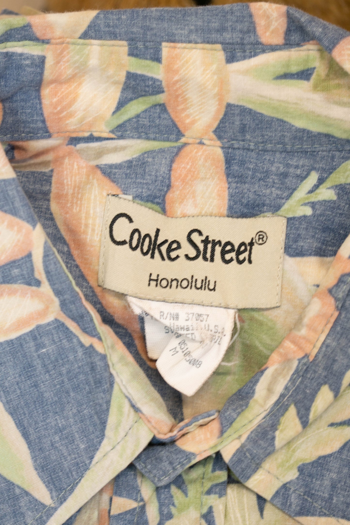 Camicia Hawaiana Reverse Usa a fiori Cook Street - M