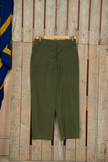 1976 Us army Pantaloni Fatigue Og-507 - W34