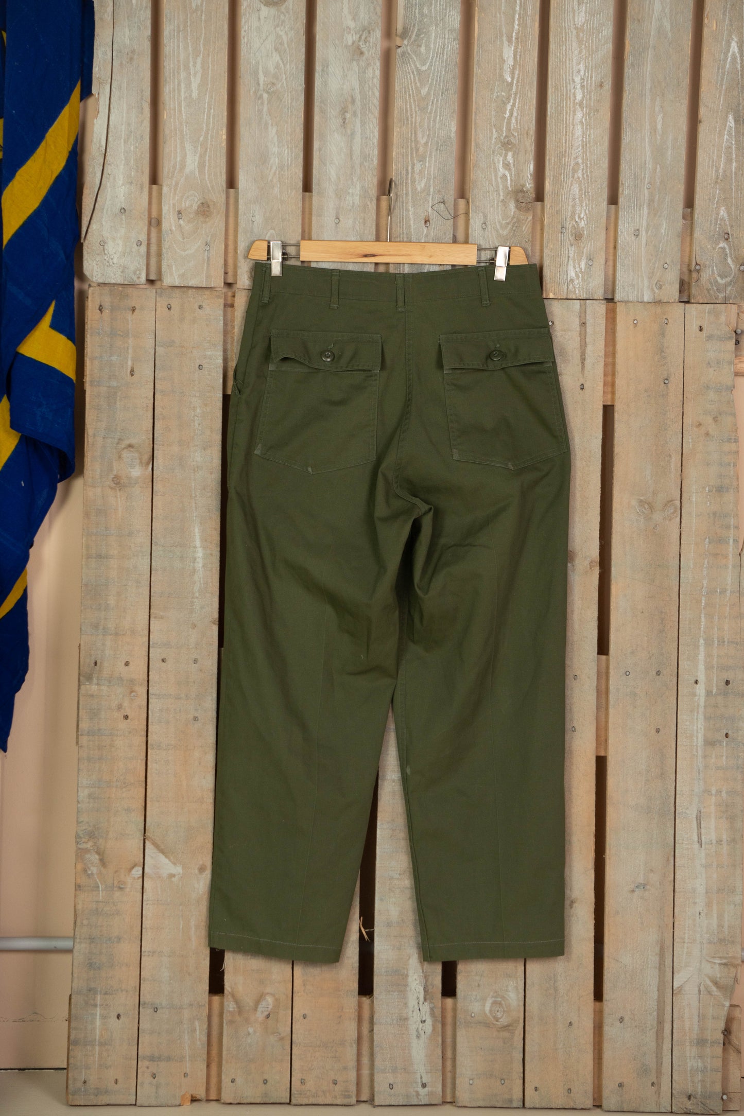 1976 Us army Pantaloni Fatigue Og-507 - W34