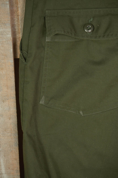 1976 Us army Pantaloni Fatigue Og-507 - W34