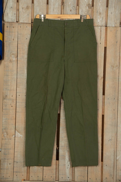 1980 Us Army Pantaloni Fatigue Og-507 - W36 L33