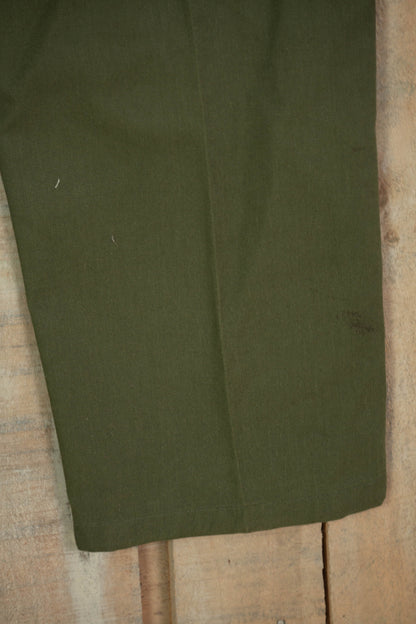 1980 Us Army Pantaloni Fatigue Og-507 - W36 L33