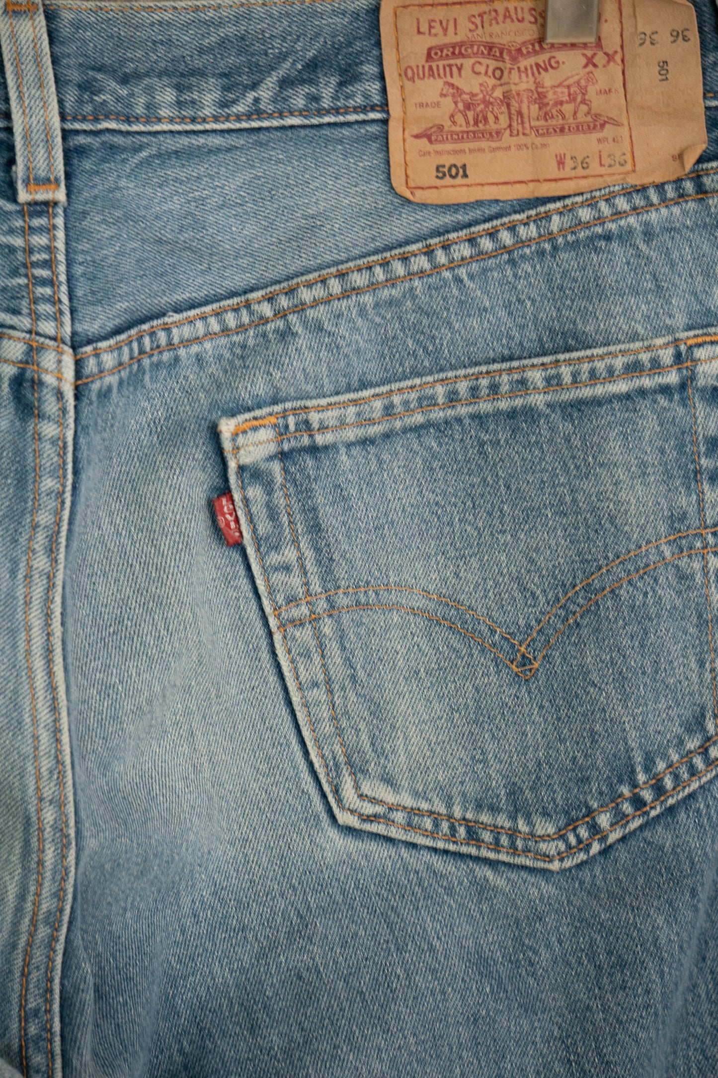 1996 Jeans Levi's 501 Usa - W36 L36