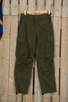 Pantaloni Us Army Cargo Battle Fatigue Verdi - S Reg