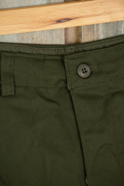 Pantaloni Us Army Cargo Battle Fatigue Verdi - S Reg