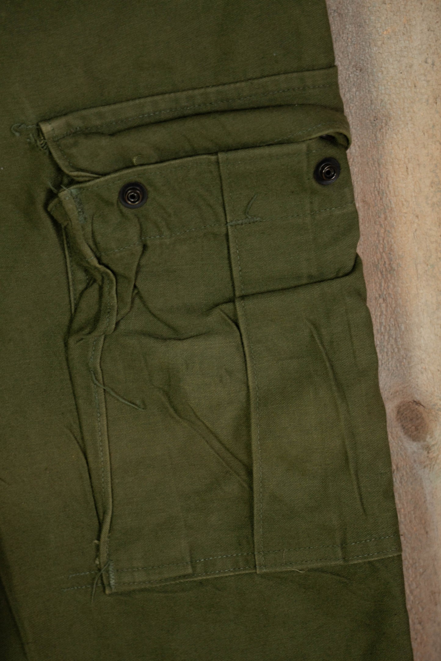 1972 Pantaloni Cargo Us Army Og-107 - S Long